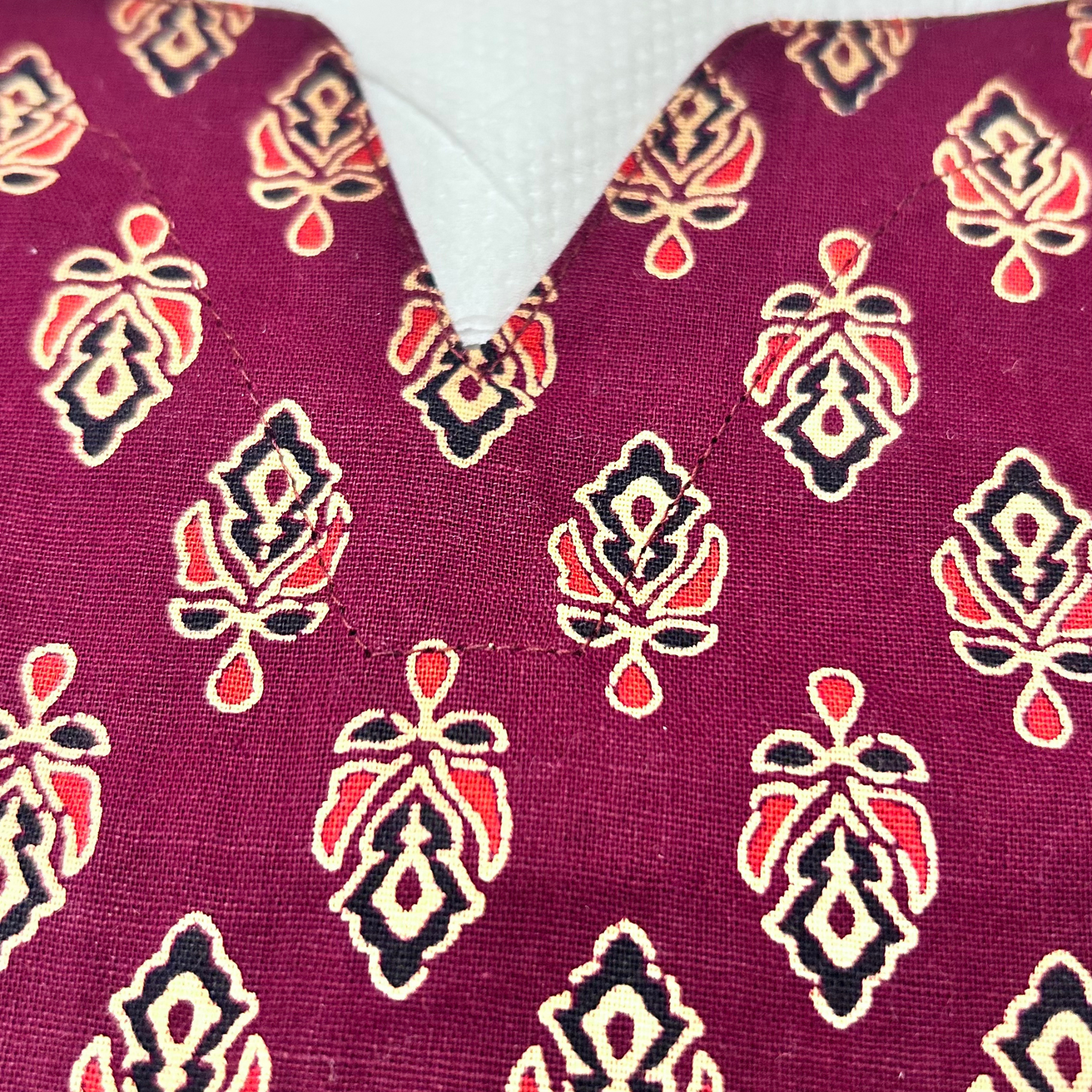 RAAGYA Round Neck Three Quarter Sleeves Long Kurti
